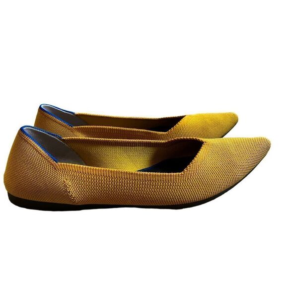 Rothy’s Sunflower Textile, The point ballet Flats. - Picture 4 of 6